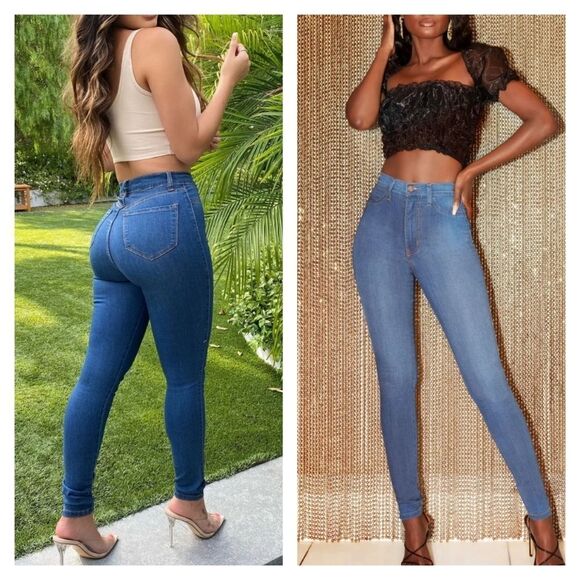 Fashion Nova Classic High Waist Skinny Stretch Jeans - Picture 1 of 16